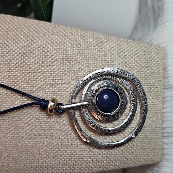 Chico's Silver Tone Necklace - Picture 2 of 4